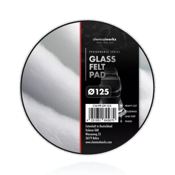 Chemicalworkz Glass pad 125mm