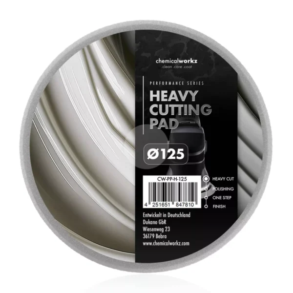 Chemicalworkz Heavy Cutting Performance Pad 125 mm