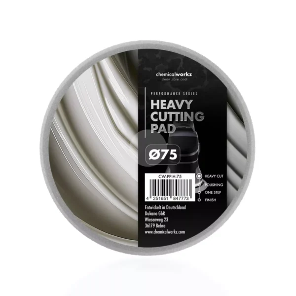 Chemicalworkz Heavy Cutting Performance Pad 75 mm