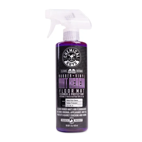 Chemical Guys Mat ReNew Rubber + Vinyl Floor Mat Cleaner and Protectant