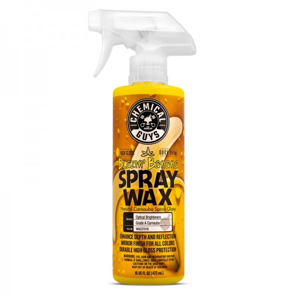 Banana Spray Wax Natural Carnauba Spray Gloss 473 ml