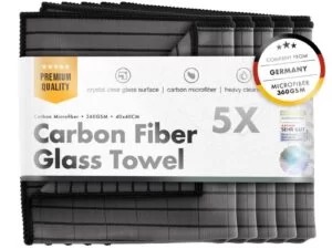 ChemicalWorkz Carbon Fiber Krpe za stakla 5/1