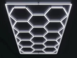 DetX Hexagon Led 480x240cm